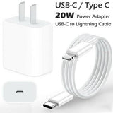 Apple 12/13/14 Pro Max Fast C-usb-c 20w Power Adapter